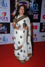 Himani Shivpuri at ITA Awards red carpet in Mumbai on 1st Nov 2014